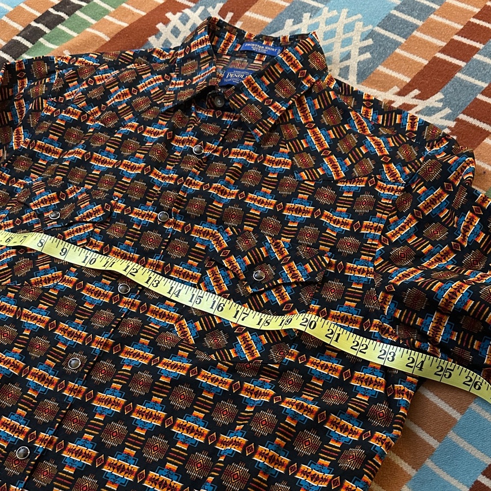 Pendleton Men's Multicolor Geometric Button Down … - image 5